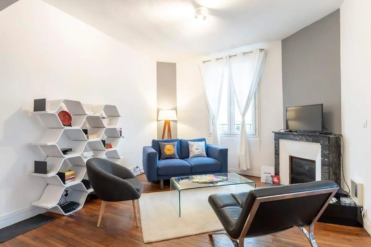 Le Liberte, Appartement T3, Proche Centre Et Gare Rennes
