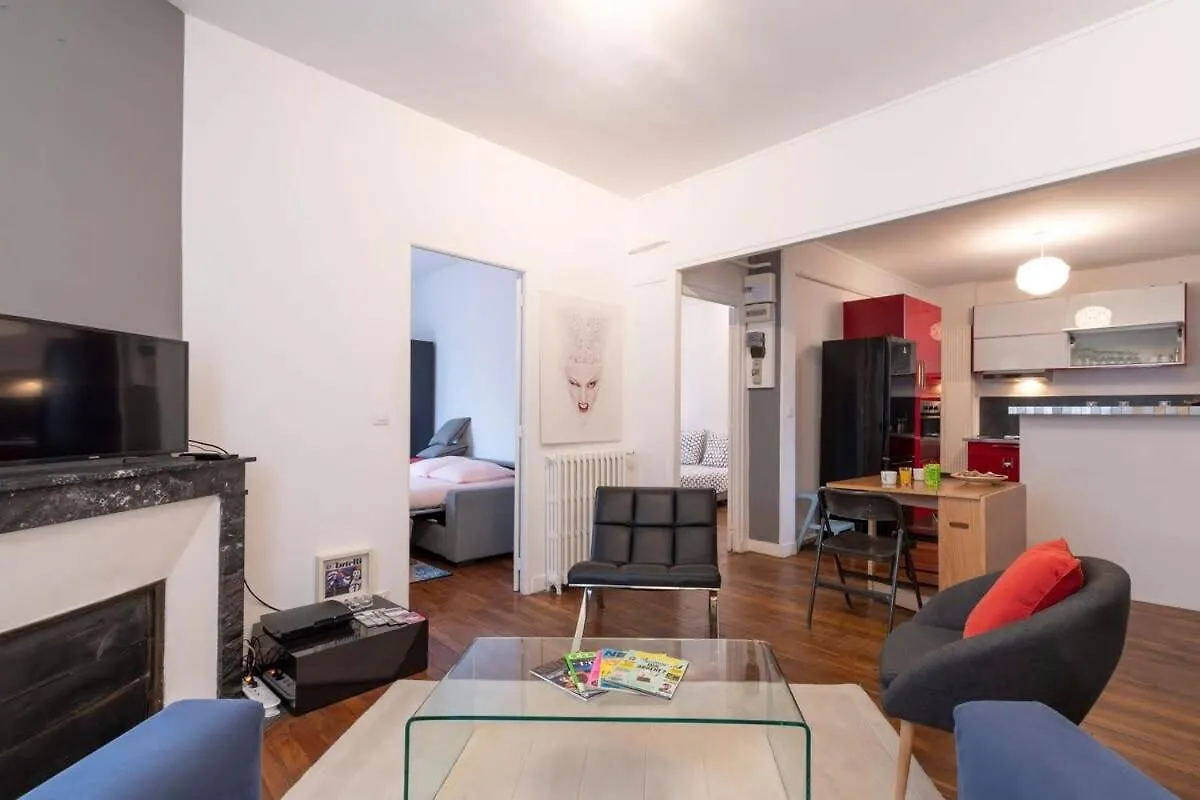 Апартаменты Le Liberte, Appartement T3, Proche Centre Et Gare Ренн Франция